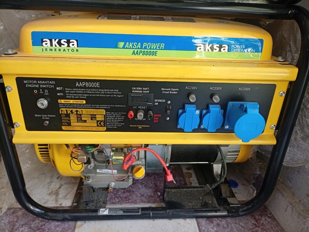 Aksa AAP8000E Jeneratör
