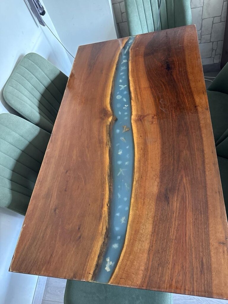 Ceviz ağacı yemek masası - 3
