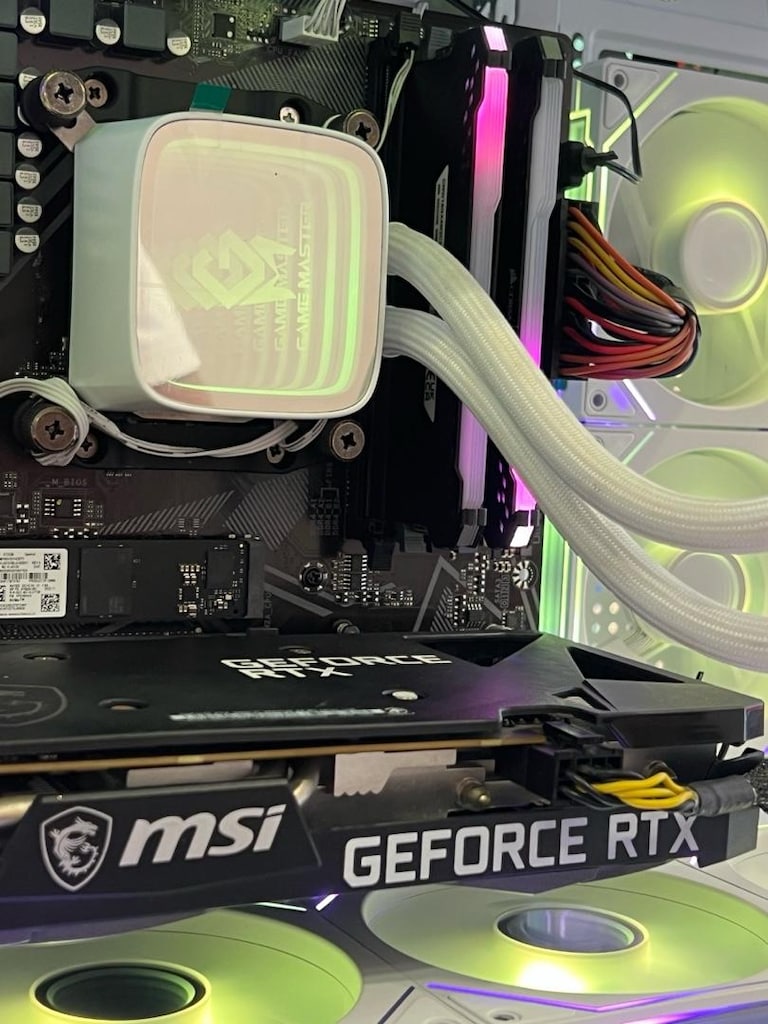 NİTRO BİLİŞİM’DEN RYZEN 5 5600X RTX 3060 Ti 8GB BEYAZ AKVARYUM SİSTEM! - 5