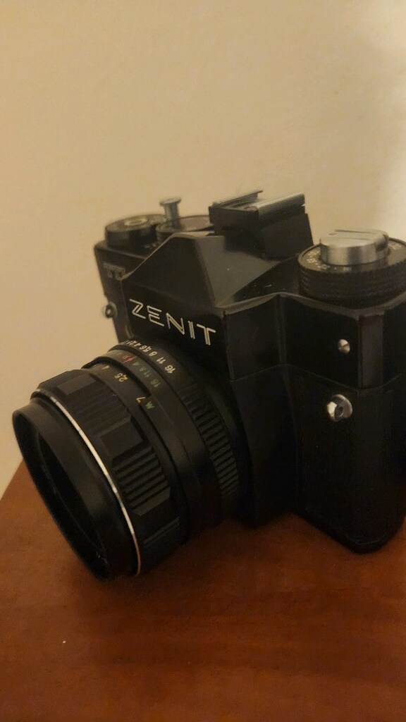 Zenit TTL 35 mm fotograf makinasi. - 2