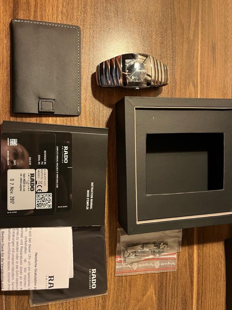 Rado Sintra XXL Ceramos / High-Tech Ceramic - SIFIR (NOS) / Sertifika - 2
