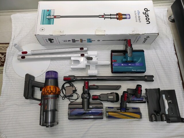 Dyson V15s Detect Submarine+Ayaklı Ünite (Garantili)