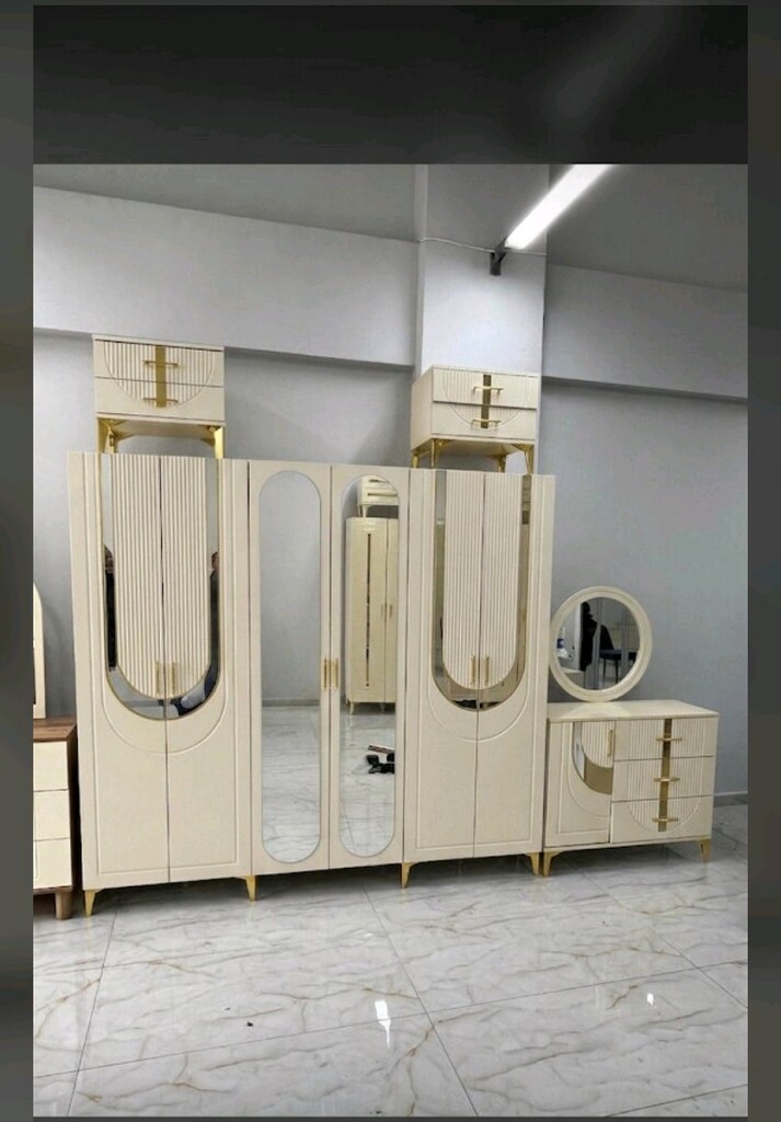 KOMPLE MDF YENİ MODEL YATAK ODASİ TAKİMİ - 2