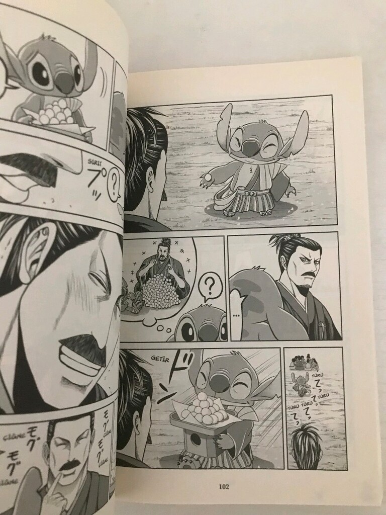 Stiç(Stitch) ve Samuray Cilt 1,2 ve 3 - 4