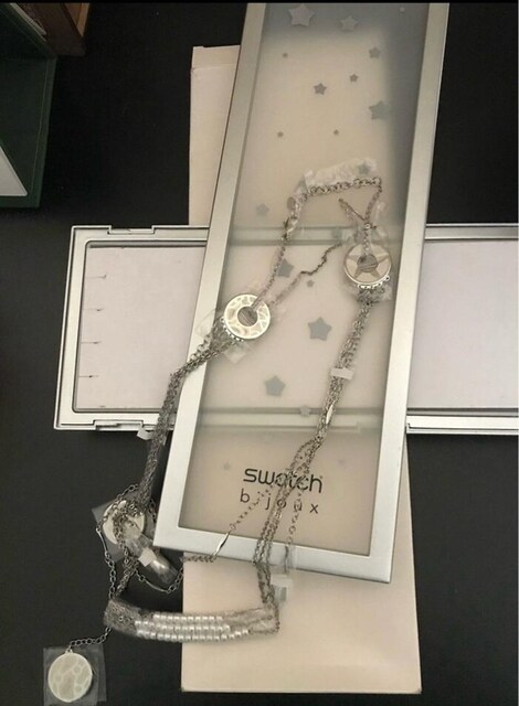 ‼‼Orjinal Swatch İncili Kolye