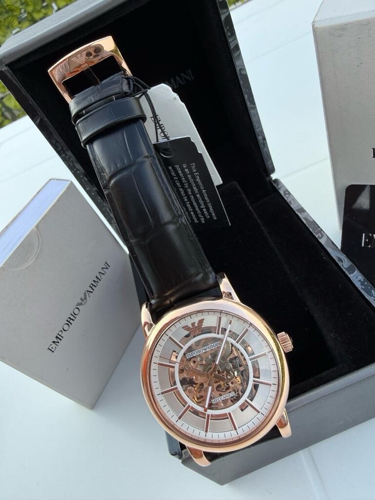 ORJİNAL EMPORİO ARMANİ MECANİCO OTOMATİK ERKEK KOL SAATİ - 3