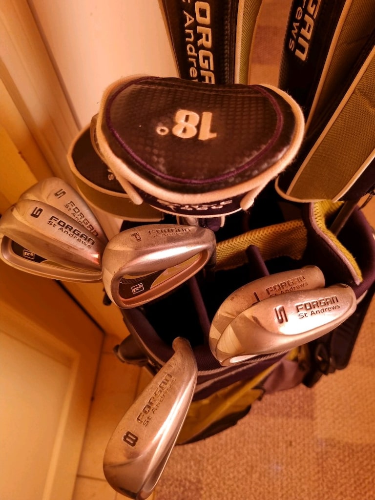 Golf seti komple takım , çok iyi durumdadır - 9