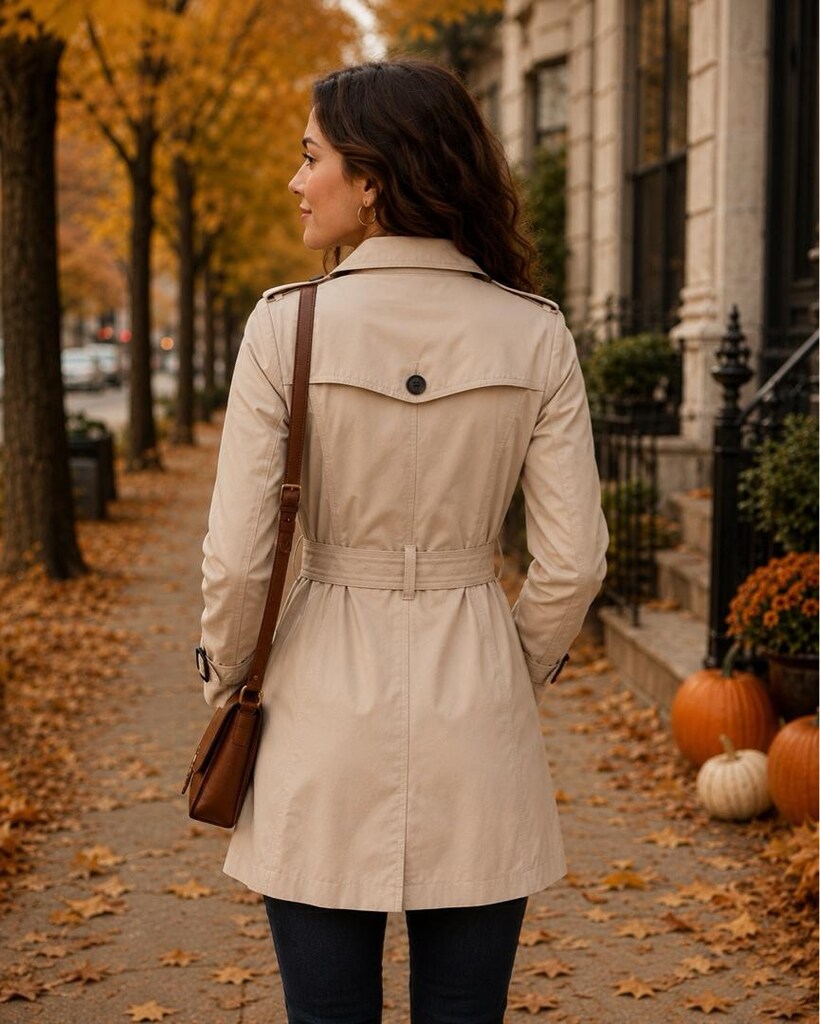 stradivarius trençkot S - 3