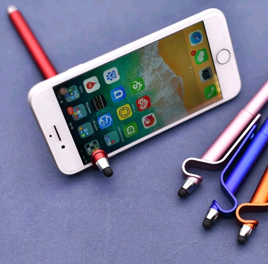 dokunmatik pedli telefon tutucu kalem - 3