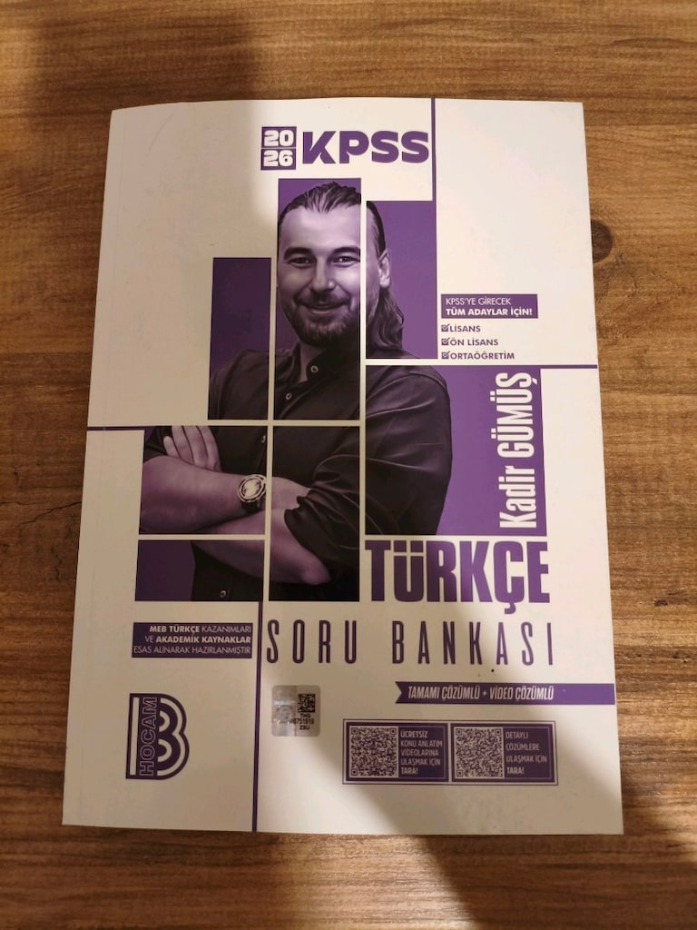 2026 KPSS Ders Notları ve Soru Bankası Seti - 2