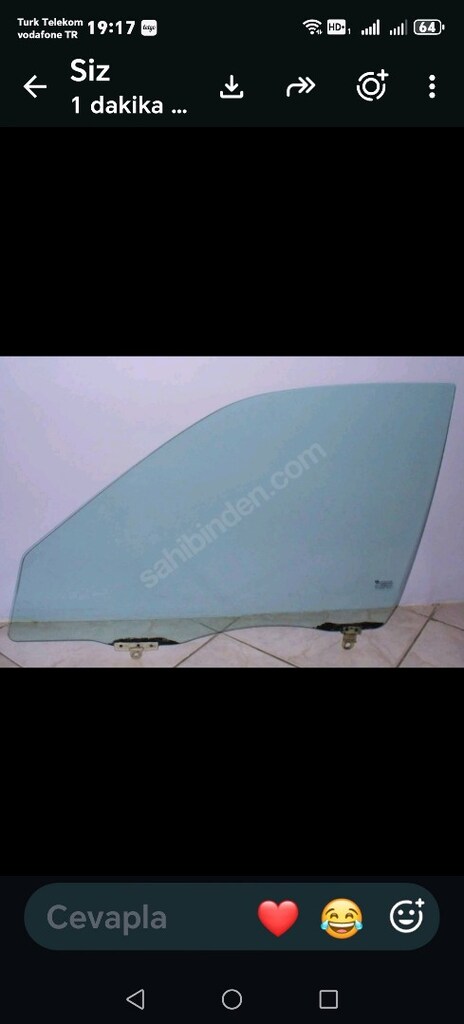 Toyota Corolla sağ ön cam - 2