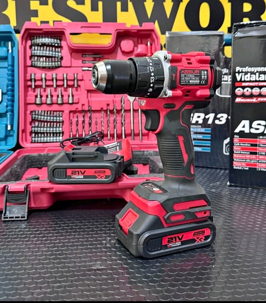darbeli şarjlı matkap kömürsüz model - 3