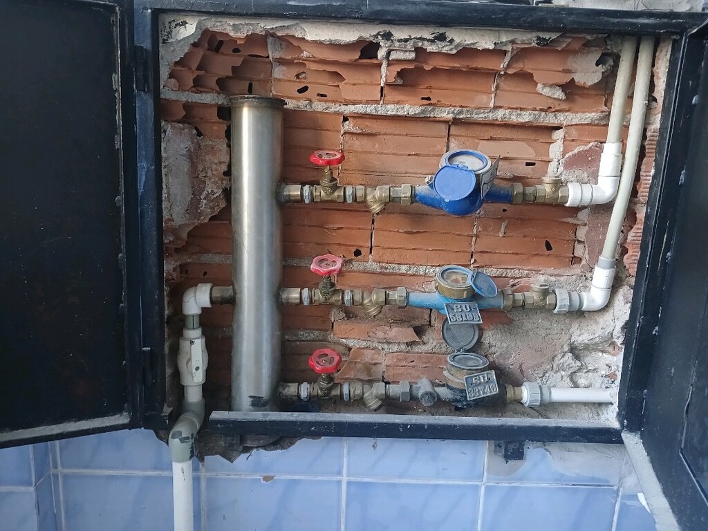 Su sayaç kollektörü 3 katli ev icin - 3