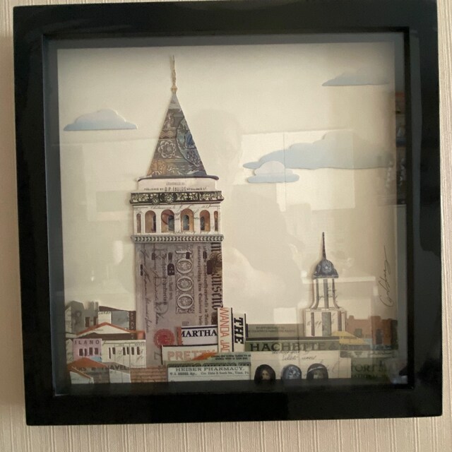 Paşabahçe Kolajart Çerçeveli Resim