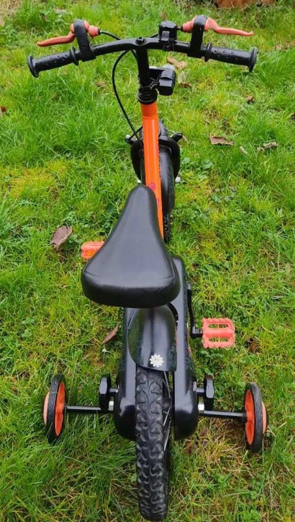 btwin decathlon 500 rockrider 14jant 3-7yaş rabot desen çocuk bisiklet - 3