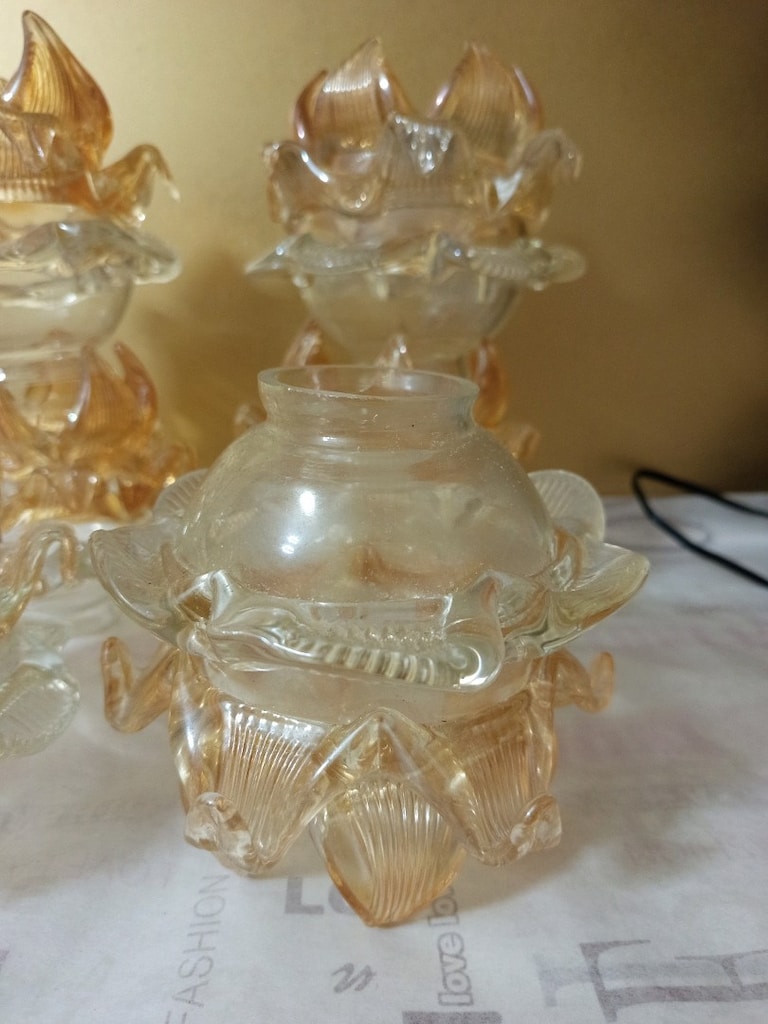 Murano Gül Cam - 6