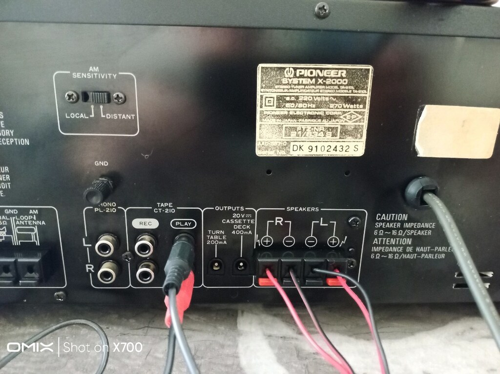 pıoneer TA. 210. L. anfi recewır - 6