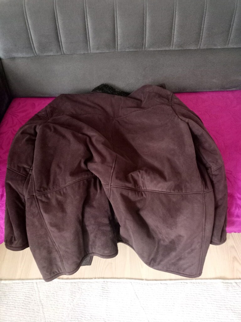 XL kadife palto - 4