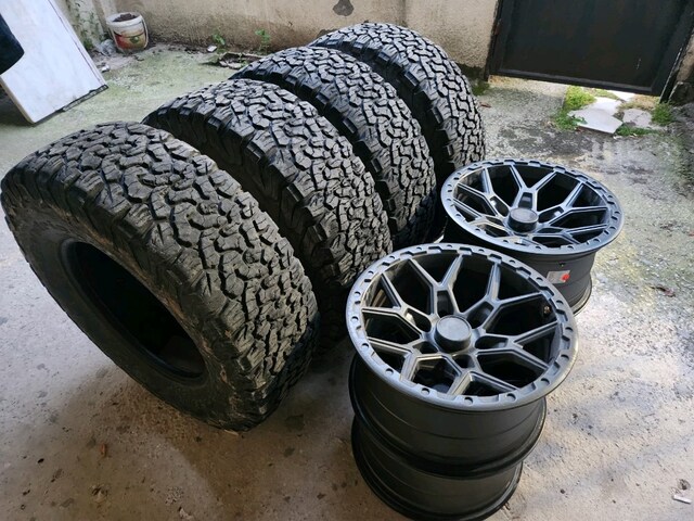 285/70/17 SIFIR GİBİ JANT VE BF GOODRICH LASTİK 4ADET TAKIM HALİNDE