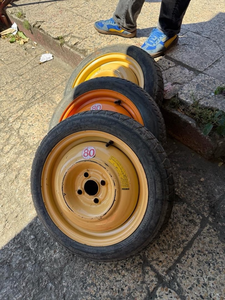 3 adet ince stepne 4x100 araçlara uygun - 9
