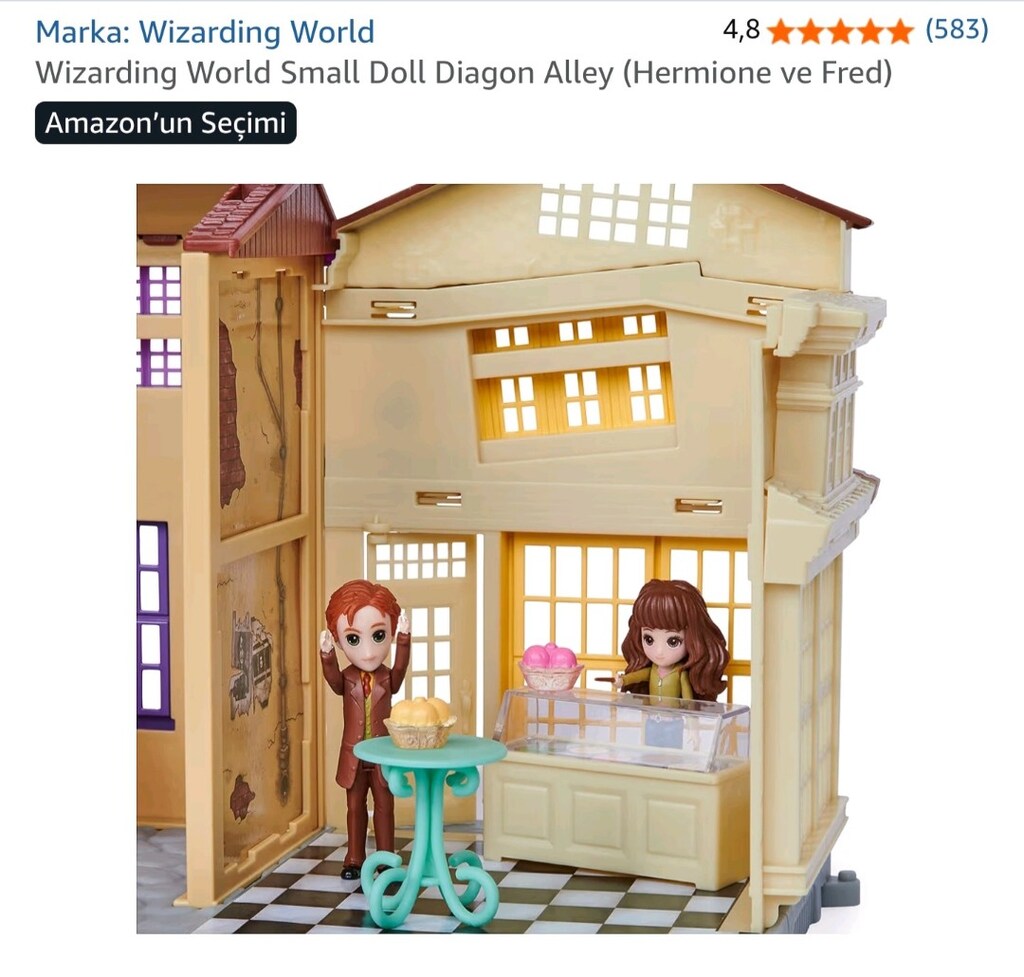 Harry Potter Wizarding World Small Doll – Hermione ve Fred Seti - 6