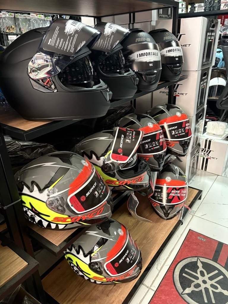 kapalı motosiklet motorcu kaskı - 3