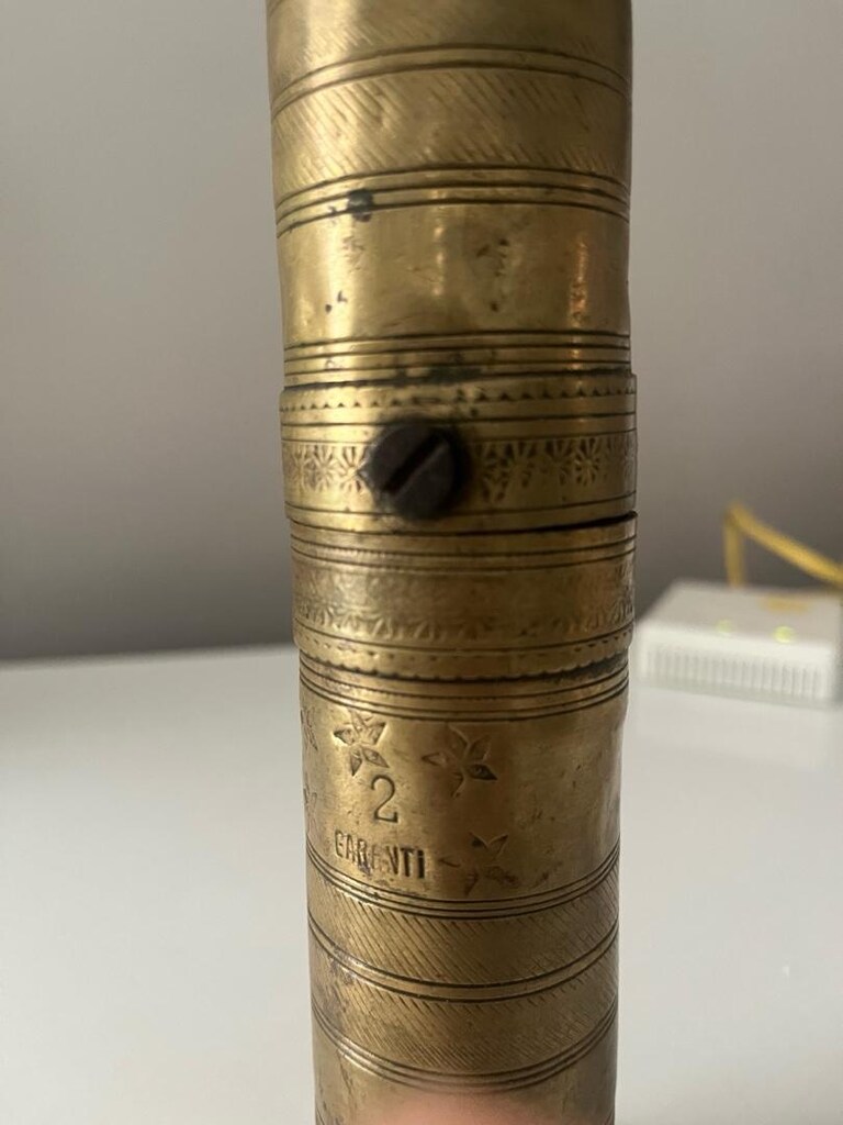 sarı pirinç kahve değirmeni 100 yıllık - 2