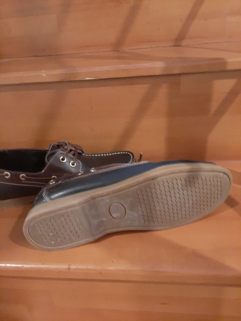 Erkek Deri Siyah Kahve Bağcık Detaylı Günlük Loafer - 2