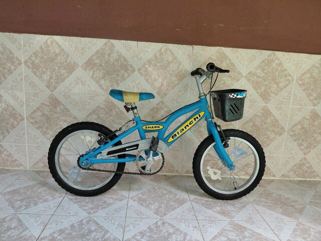 Bianchi ŞHark 16 cant cok Temiz bir cocuk bisiklet