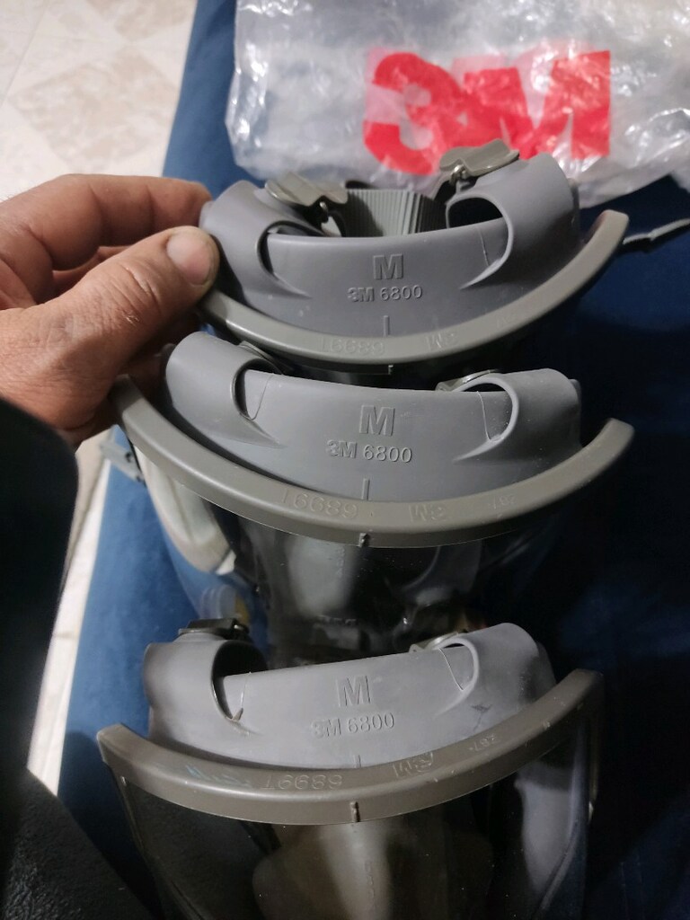 3 m tam yüz maskesi 2adet 3000 - 2