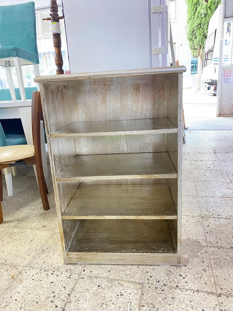 2.El Milenyum Eskitme Gümüş Ayakkabılık / Açık Raf Ünitesi - 5