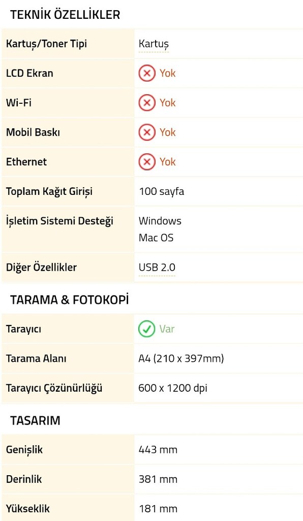 Canon Pixma MP140 Tarayıcılı Yazıcı - 14
