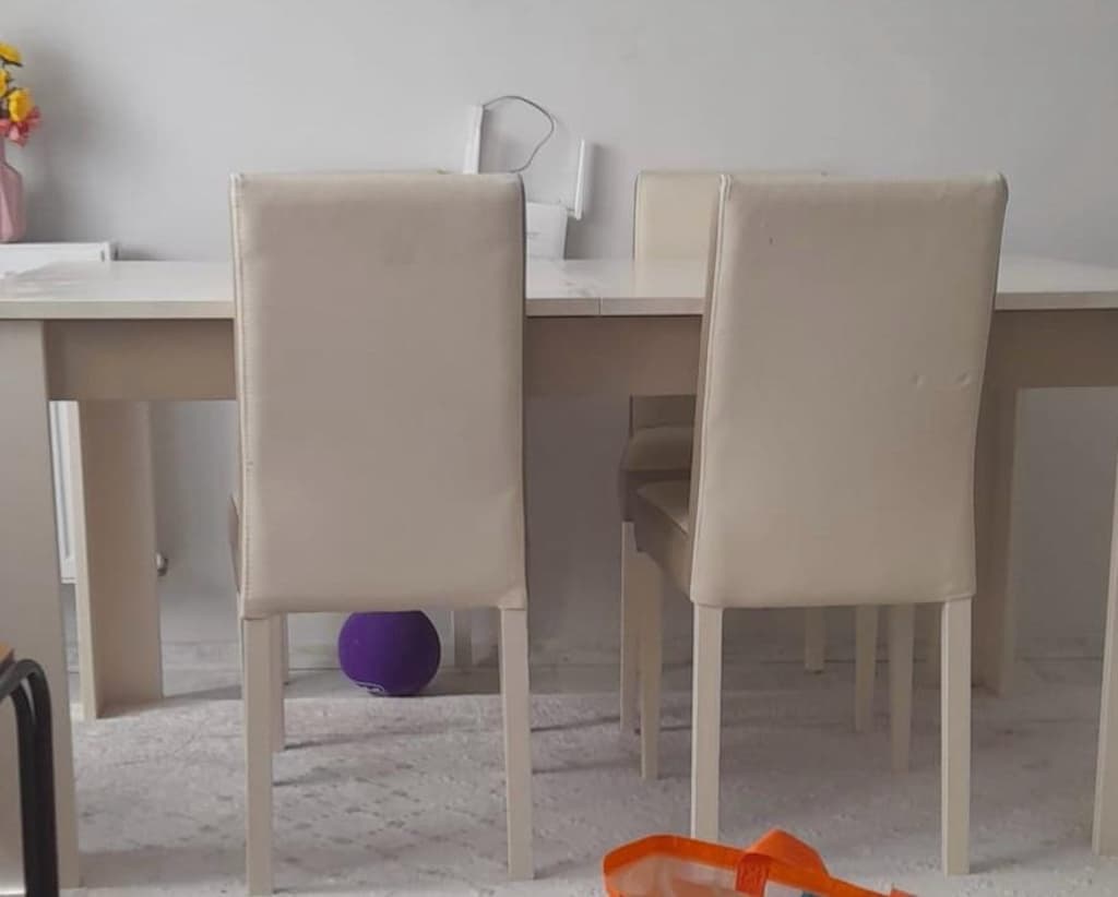 MONDİ YEMEK MASASI VE 4 SANDALYE - 4