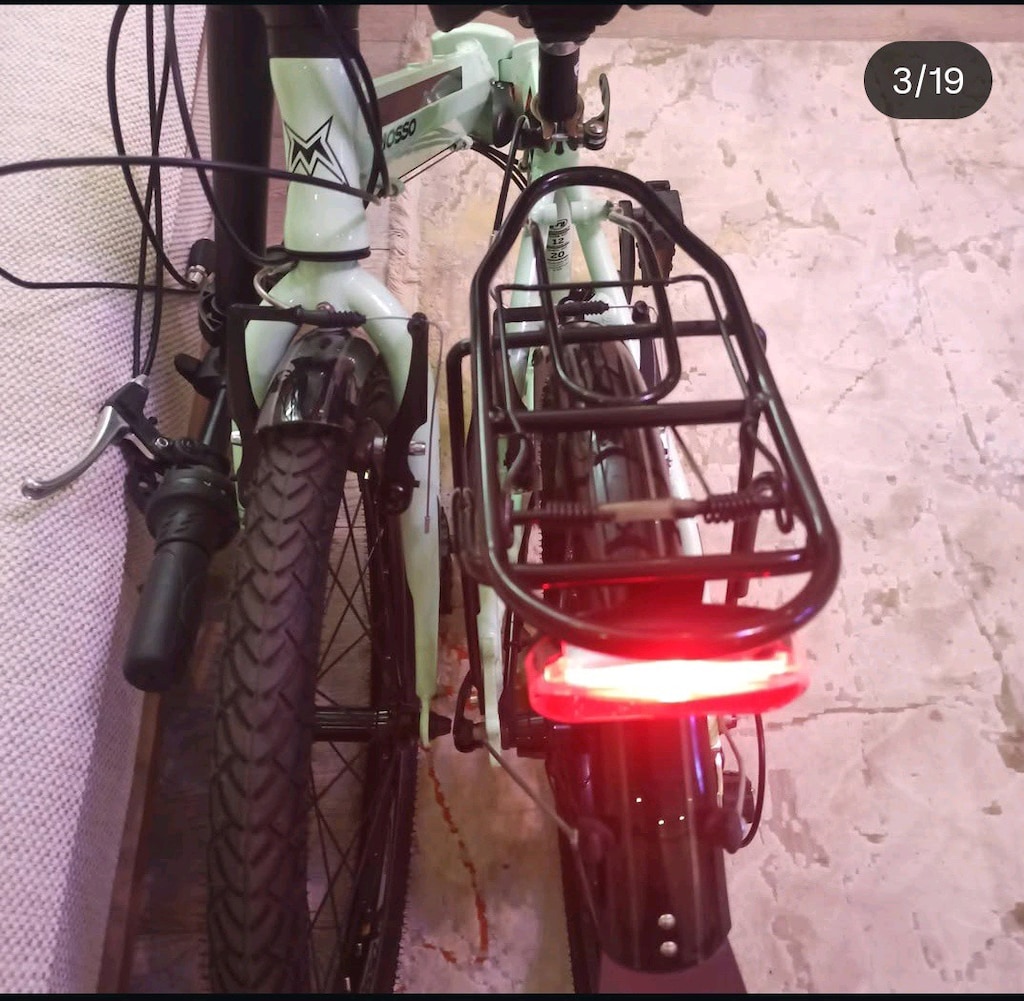 MOSSO Marine 20 jant katlanır Shimano 21 vites alüminyum kadro bakimli - 6