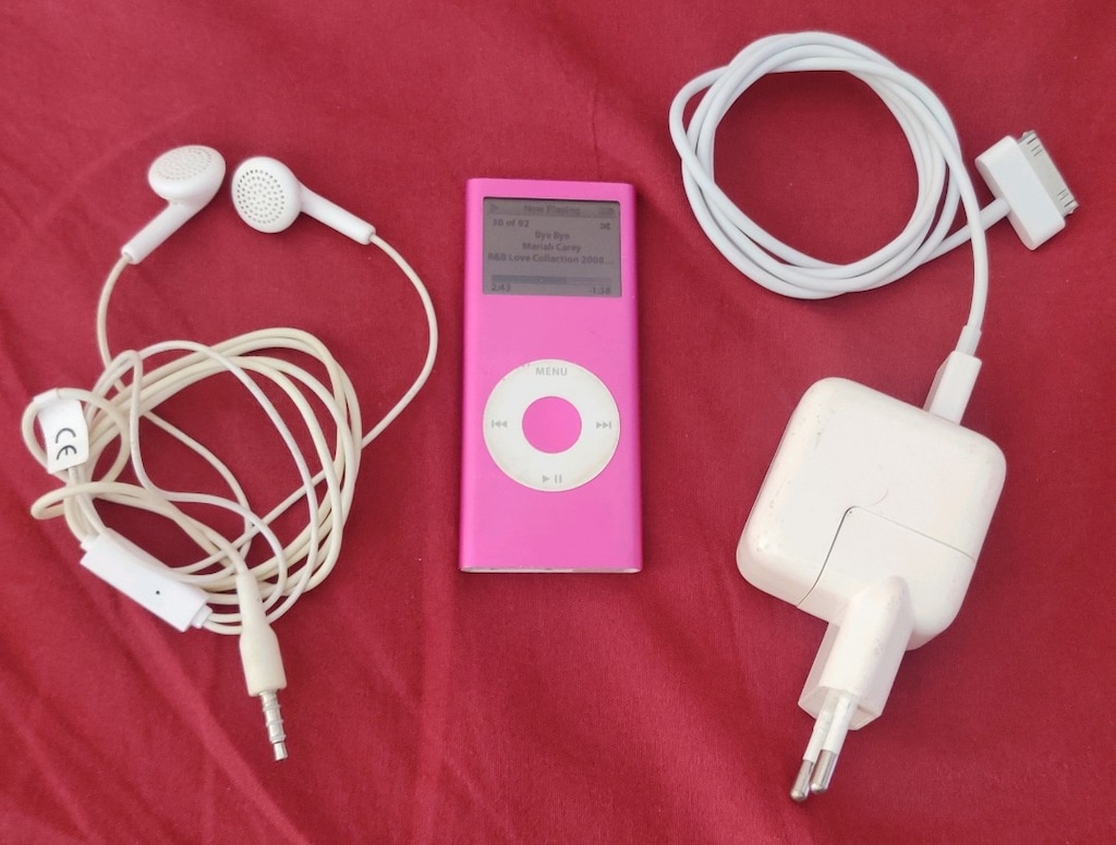 APPLE IPOD NANO A1199 2. NESİL PEMBE 4GB. - 7