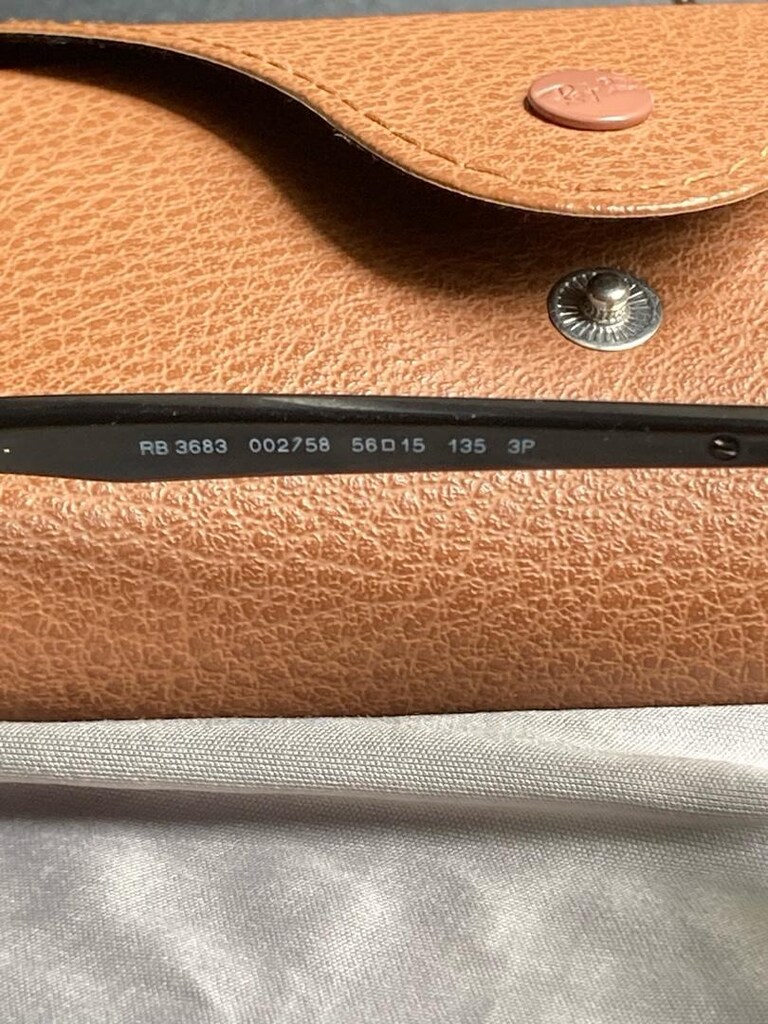 Orijinal RAYBAN RB3683 Siyah Güneş Gözlüğü - 4