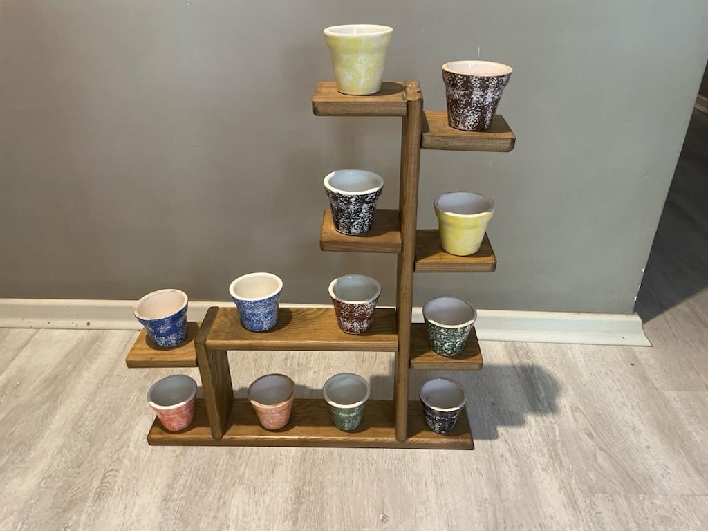 Dekoratif saksı ve saksılık - 2