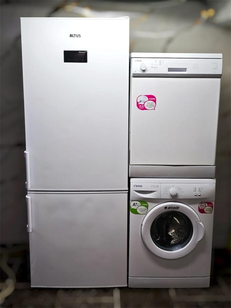 ALTUS 3’LÜ BEYAZ EŞYA SETİ | 560 LT REVİZYONLU BUZDOLABI + 7 KG ÇAMAŞI - 5