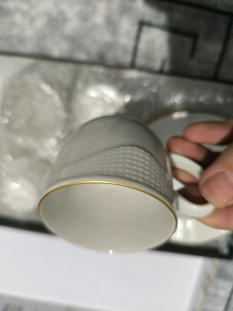 Kütahya porselen 6lı türk kahvesi fincan takımı - 6