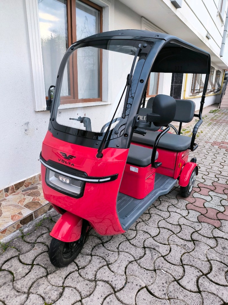 SIFIRDAN FARKSIZ 3 TEKERLİ VOLTA ELEKTRİKLİ MOTOSİKLET