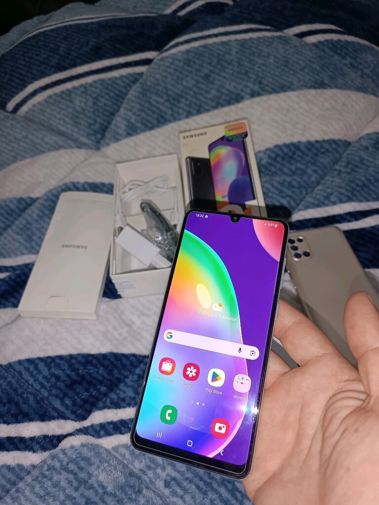 Samsung a31 128gb hafıza 4gb ram yurtiçi cihazı ciftsimli orjinal - 9