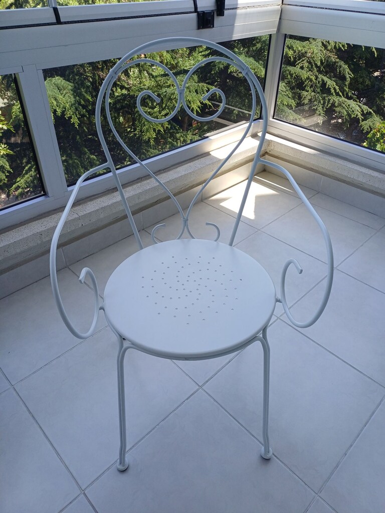 Ferforje Sandalye Sehpa (Balkon/Teras/Bahçe Oturma Takımı) - 6
