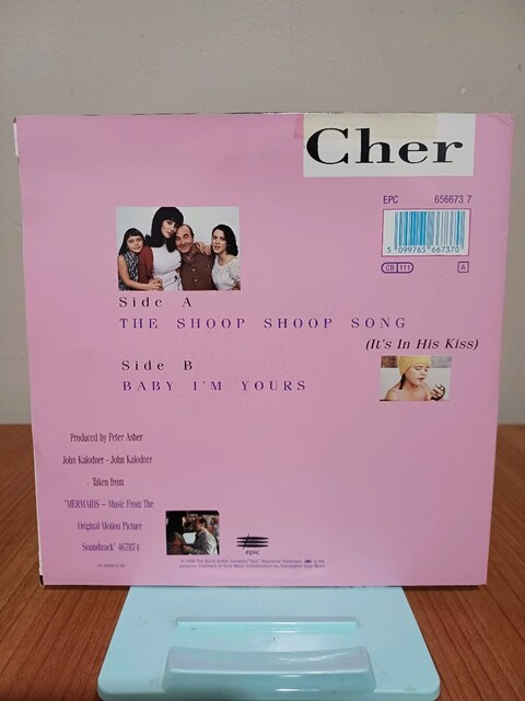 CHER SHOOP SHOOP SONG DÖNEM 45RPM PLAK