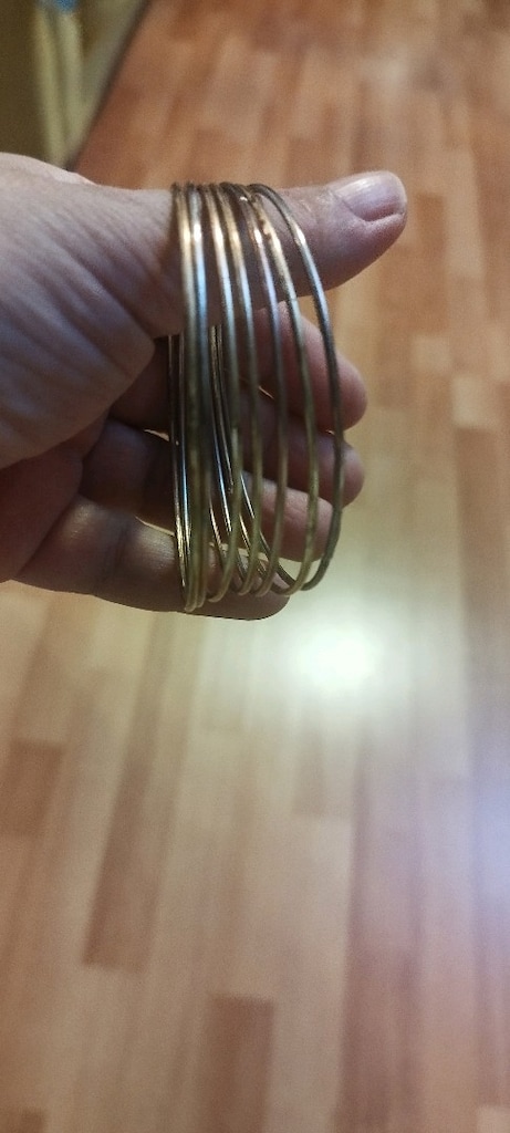 7 adet metal bilezik - 4