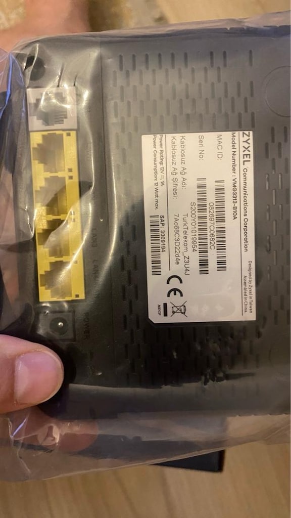 zyxel modem turk telecom vmg3313 - 3