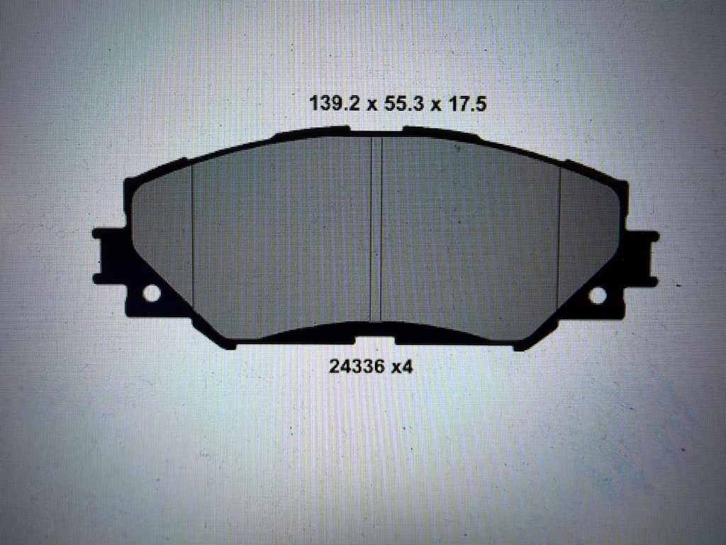 corolla aurıs yarıs arka balata - 3