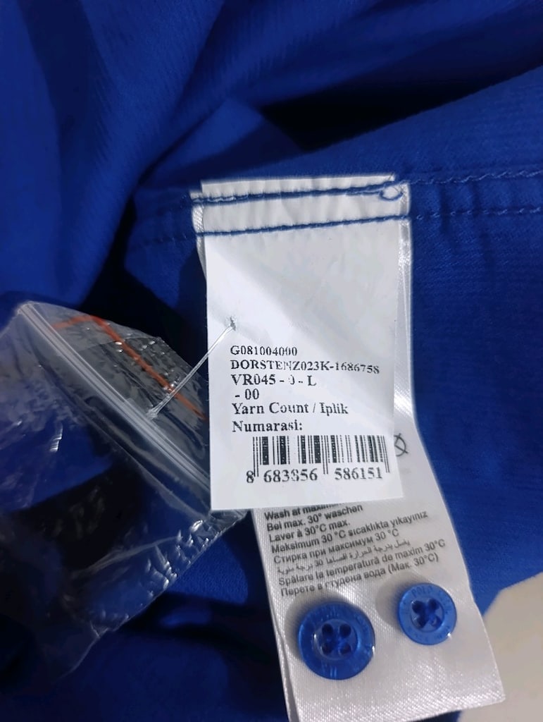 U.S. Polo Assn marka, Kadife Gömlek Saks Mavisi - 9