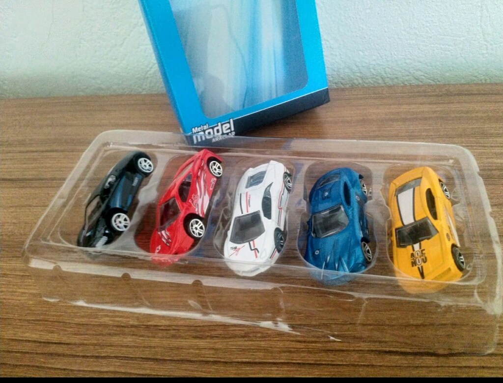 METAL MODEL SPOR ARABA ÇEK BIRAK 5 Lİ SET - 7