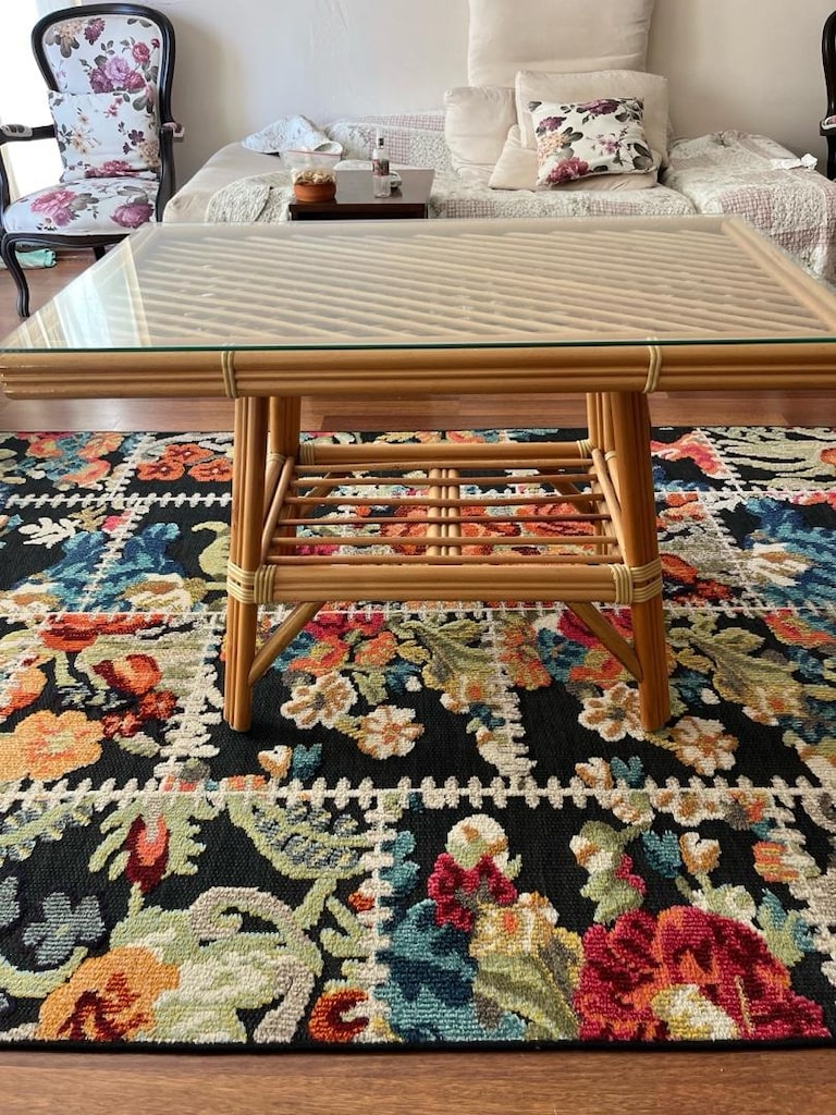 bambu yemek masası sandalyesi ve orta sehpası - 9