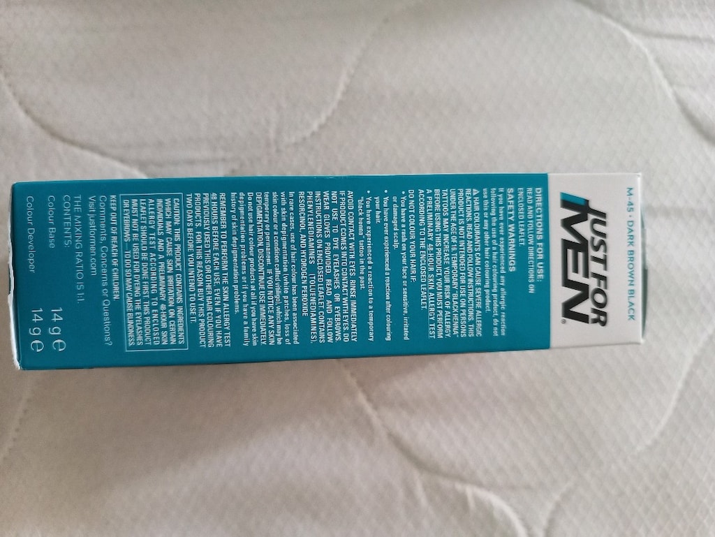 Just For Men M-45 Sakal ve Bıyık Boyası Sıfır Kapalı Kutu - 7